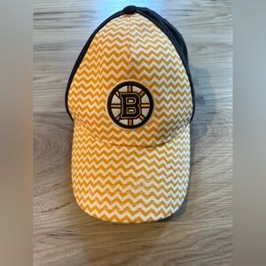 47 Brand Black and Yellow Boston Bruins Kids Cap